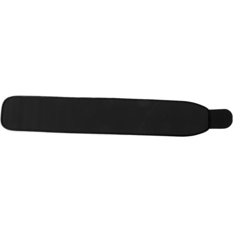 Ceinture minceur pour femme en néoprène - Bande abdominale ajustable noir pour le sport (1/5)