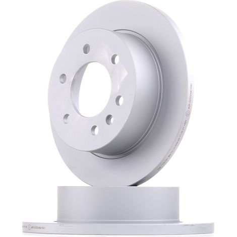 Lot de 2 Disques de frein ATE 24.0116-0121.1 MERCEDES-BENZ 2E0 615 601 A