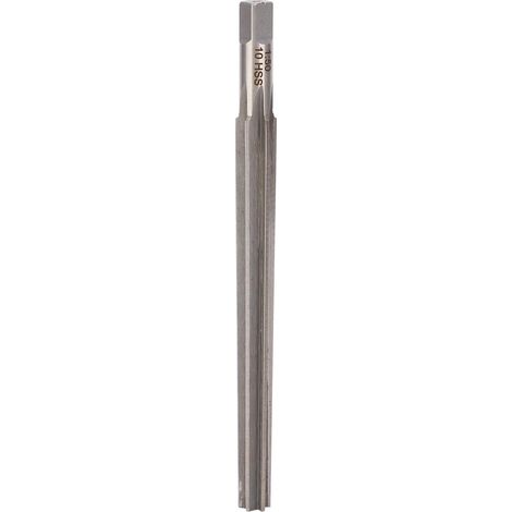 Alésoir de machine en acier rapide à mandrin à tige droite, outil conique 10 mm, traitement artisanal industriel (1/4)