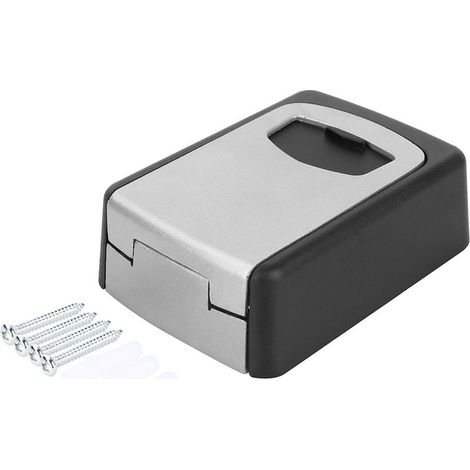 Coffre-fort extérieur Online Store avec combinaison à 4 chiffres et mot de passe pour fixation murale (1/5)