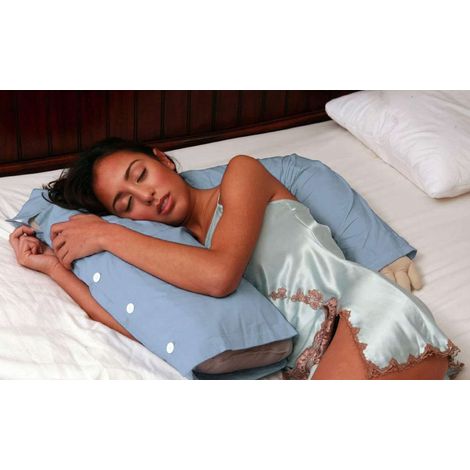 Oreiller simple en coton pour célibataires pour dormir pour filles (1/5)