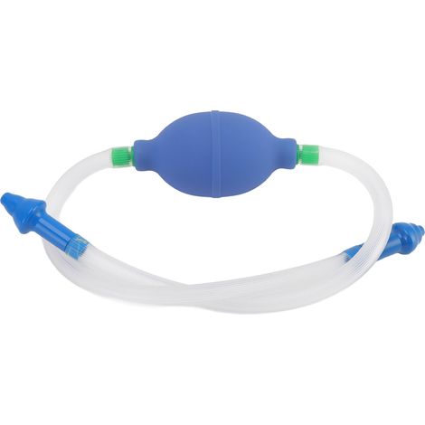Lavement seringue poire bleue en plastique kit hygiène constipation nettoyage intestinal (1/5)