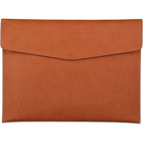 Porte-documents, pochette A4 en cuir PU imperméable, organiseur de dossiers avec fermeture magnétique (1/5)