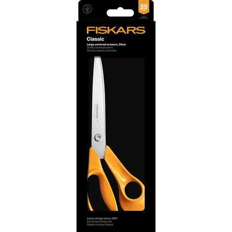 Fiskars 1075039 Forbici universali Destrimani 250 mm Arancione