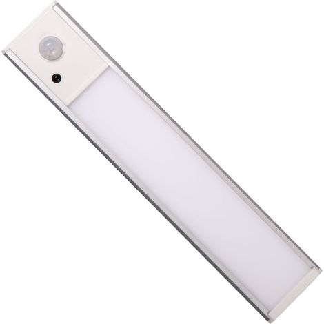 Lampe Sous-Cabinet - Capteur De Mouvement - 80 LED - 3 Températures De Couleur - Batterie Rechargeable 1900 mAh - Sans Fil - Dimmable - Pour Cuisine Armoire Placard - 1 Pièce (1/3)