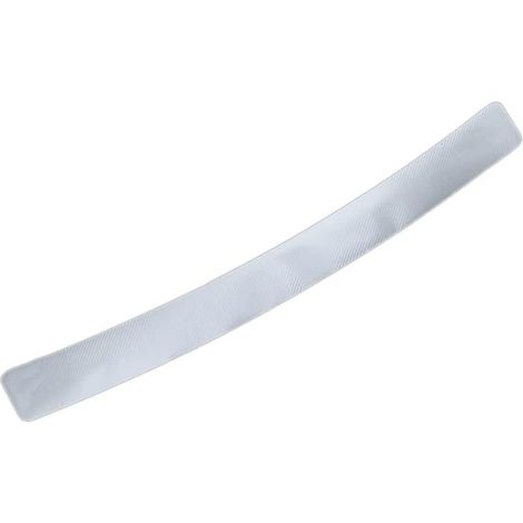 1 pièce Protection de seuil de porte de coffre, motif fibre de carbone, 90 cm, pour pare-chocs arrière, autocollant double face (1/3)