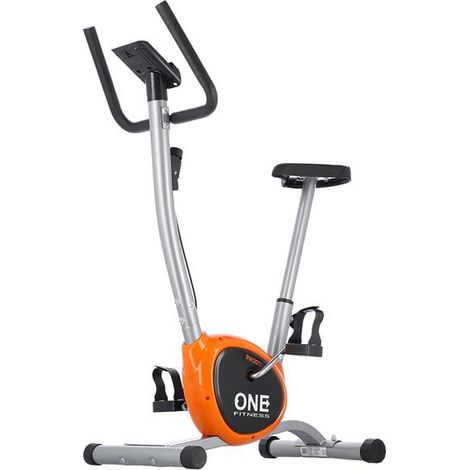RW3011 SILBER-ORANGE ONE FITNESS-MECHANISCHES FAHRRAD