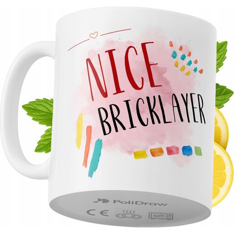 Lustige Tasse für Maurer – Kaffee- oder Teetasse mit witzigem Textdesign – ideal für Geburtstage, Namenstage, Feiertage und besondere Anlässe. Hochwertige Tasse für Zuhause, Büro und Arbeit. Farbe: We