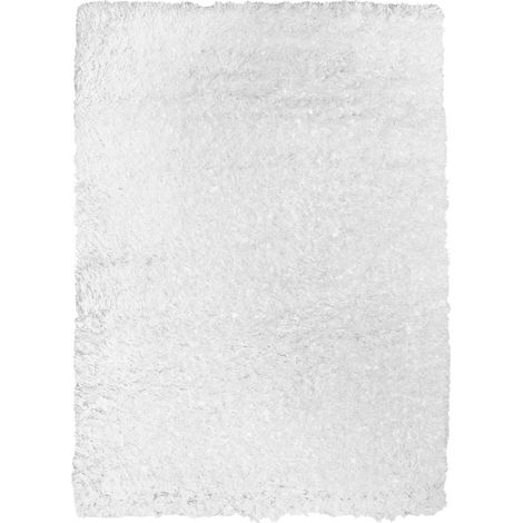 AUTHENTIK - Tapis tout doux fausse fourrure blanc 160x230 (1/4)