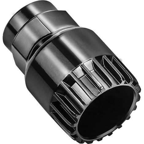 24-mm-Kurbelabzieher für Fahrräder, Reparaturwerkzeug für 20-Zahn-Innenlager mit Vielzahnaufnahme, Kohlenstoffstahl, Schwarz (1/5)