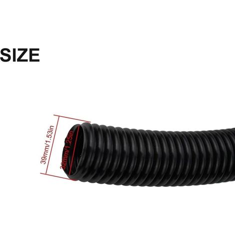 Tuyau d'extension universel extra long pour aspirateur - 32 mm - Tuyau ondulé universel extra long pour aspirateur (2 mètres) (1/4)