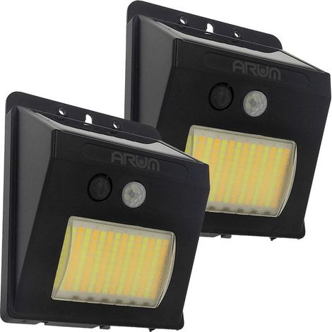 2 applique solari CCT (bianco caldo e bianco freddo) RANA IP54 220 Lumen
