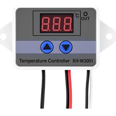 12V DC 120W Digital LED Temperature Controller Module, Range -50℃ to 110℃, 1m Waterproof Probe (1/5)