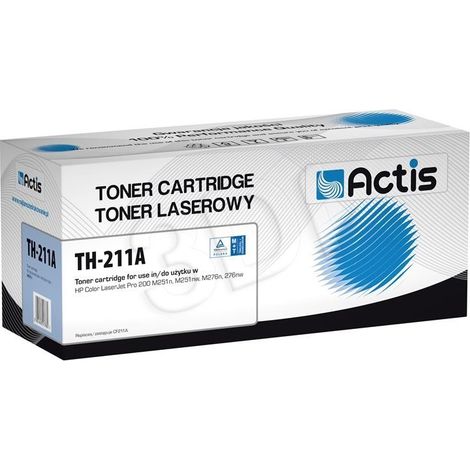 Tóner ACTIS TH-211A: repuesto para HP 131A y Canon CRG-731C (1800 páginas)
