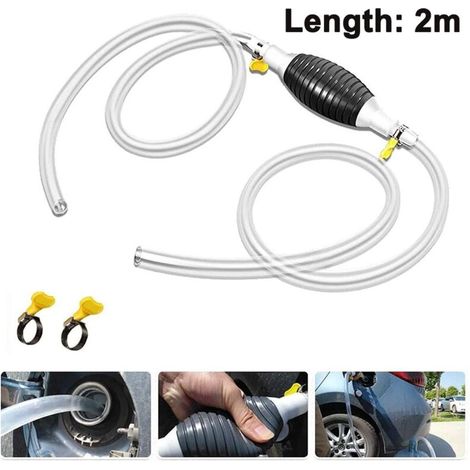 Pompe à main,Dieselpumpe pompe à carburant Pompe à Carburant,Portable d'une pompe péristaltique,l'Essence de la Voiture pour les Carburants, Pompes,moteurs à Essence, Diesel de l'Eau,tuyau d'essence 2