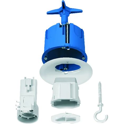 Schneider Electric – Boîtier de protection pour prise électrique – ALB71840 – Douille E27 – Ø 67 mm – Profondeur 50 mm – Multifix – Solution encastrée fiable