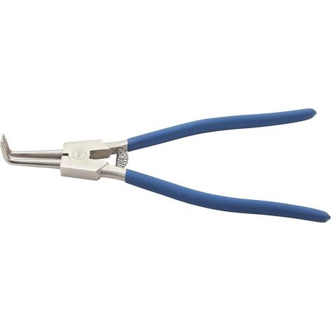 Pince pour Circlips Coudée 300 mm - Circlips Extérieurs - Précision et Maniabilité, Acier, Zones Difficiles - D-Work (1/5)