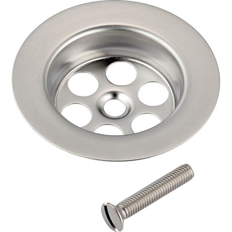 Schläfer 4397194 Filtro Lavandino Cucina per Piletta di Scarico con Griglia a Cestello, Attacco da 1 1/2" con Ø Esterno di 70mm, Inclusa Vite in Acciao Inox M6-70mm per Tappi da 41/45.5mm