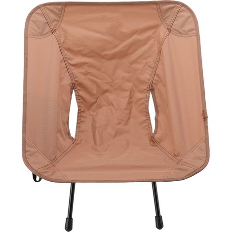 Chaise lune pliante portable d'extérieur, légère et idéale pour le camping, la plage, la pêche et les loisirs. Couleur sable. (1/5)