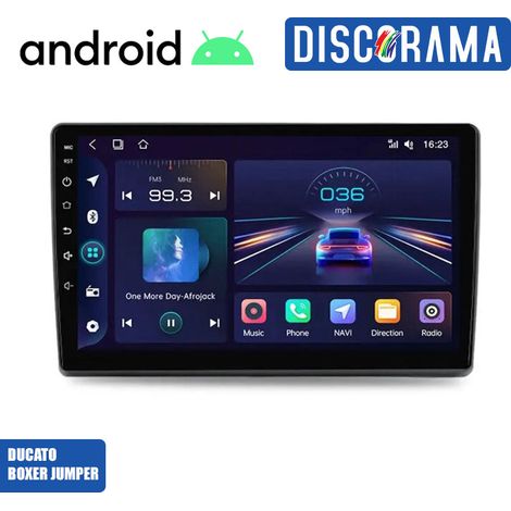 AUTORADIO ANDROID PER DUCATO PEUGEOT BOXER CITROEN JUMPER 2006-2022 STEREO AUTO 9″ (1/5)