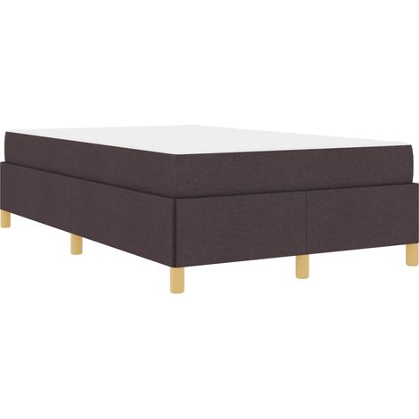 Maison Exclusive - Struttura del letto Marrone Scuro 120 x 200 cm Tessuto