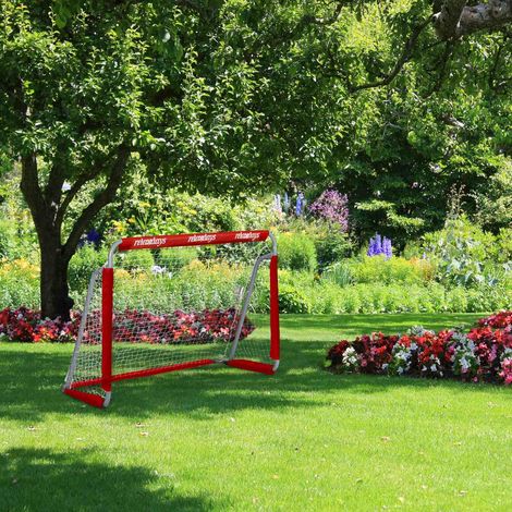 2 pezzi porta da calcio in rosso (1/5)