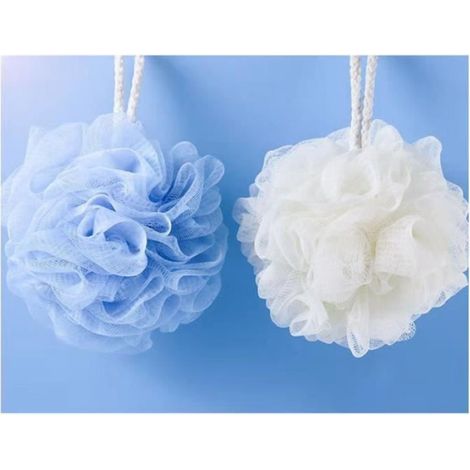 Boule de bain - MARSEE - 5 pièces - Éponge exfoliante - Douceur - Couleurs variées (1/4)