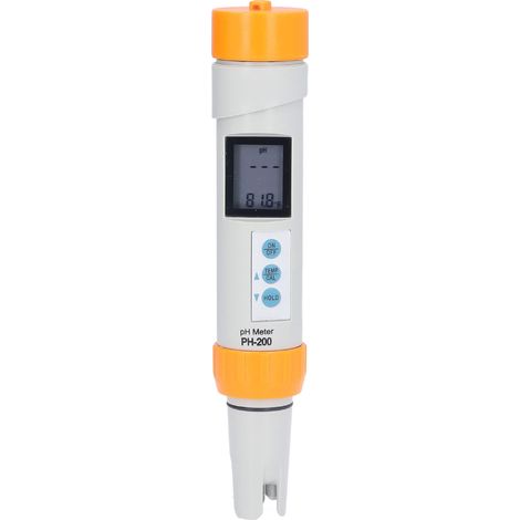 PH-Stift 0,1 Hohe Genauigkeit Einfach zu kalibrieren Ersatzsonde Digitales PH-Messgerät mit Trageband für die Prüfung der Wasserqualität