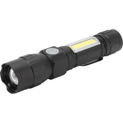 Wiederaufladbare UV-Lampe mit 7 USB-Modi, leichte, wasserdichte LED-Taschenlampe mit Clip, wasserdichte Taschenlampe (1/5)