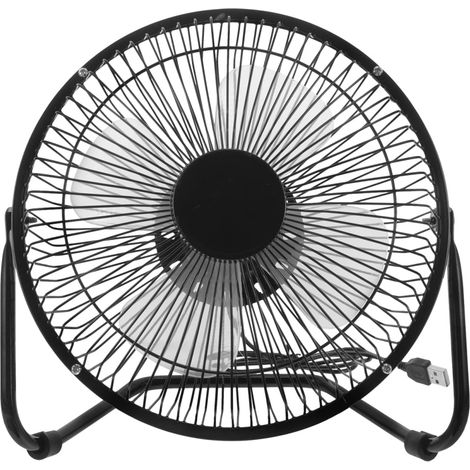 Degré Ventilateur De Bureau Silencieux USB Design Rétro Orientation Pour Ordinateur Portable Et Bureau (1/5)