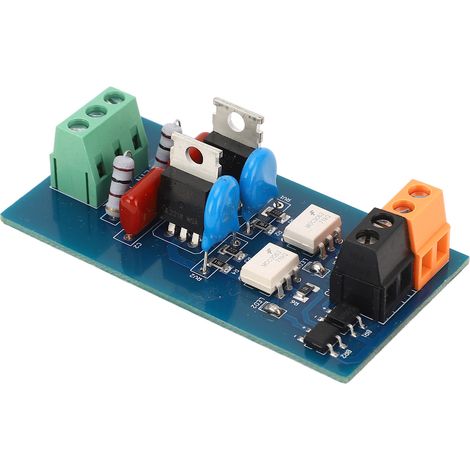 Module relais SSR à 2 canaux, isolation optoélectronique sans contact, protection RC, carte amplificateur PLC, AC8‑230V (1/5)