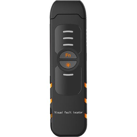 Wiederaufladbarer, tragbarer Glasfaser-Testerstift, optisches Fehlerortungsgerät mit Rotlichtfunktion, Werkzeug für optische Kabel