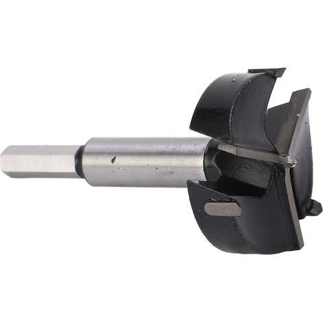 Mèche Forstner 50mm 3 lames, trépan à bois pour charnières, outil de perçage rotatif pour menuiserie, ouvreuse de trous (1/5)