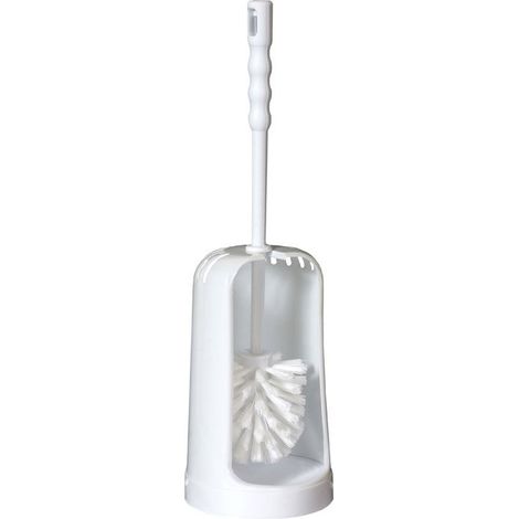 Cepillo de baño, plástico, Kuba, blanco