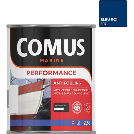 PERFORMANCE NB BLEU ROI  2,5L - Antifouling tous  bateaux et coques (sauf aluminium) - COMUS (1/2)