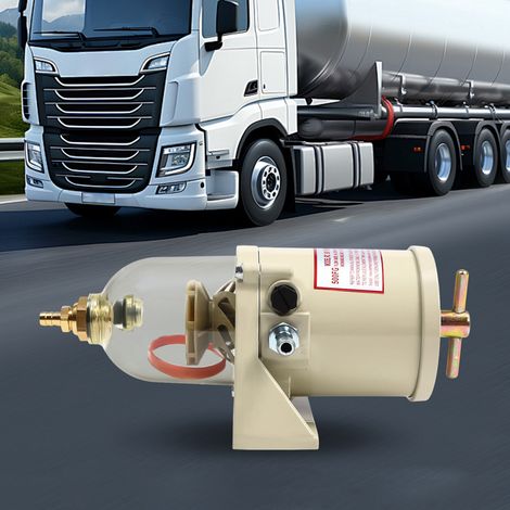 YISSALE – Filtre à carburant diesel et séparateur d’eau 500FG/500FH, filtre huile-eau Racor avec boulon, 60 GPH, pour diesel, marine, camion, essence et grands véhicules (1/5)