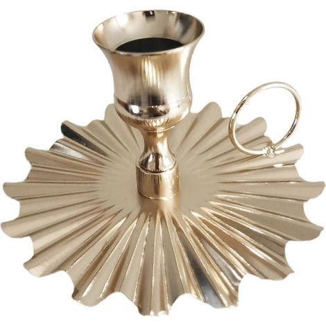 Porte-bougie rétro conique, décoration de table pour le dîner de Thanksgiving, candélabre, décoration de fête, porte-bougie pilier décoratif pour les fêtes-Style G (1/5)
