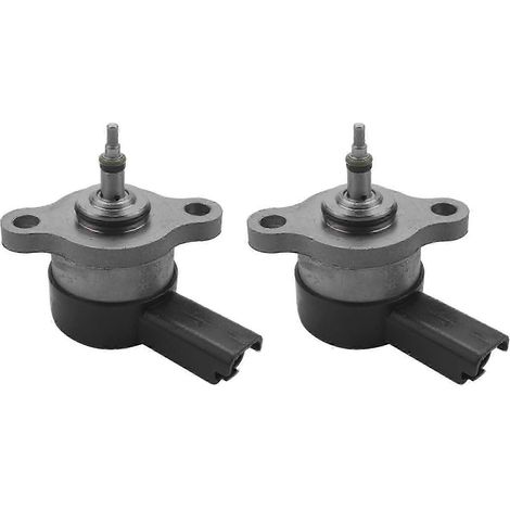 Régulateur de pression de pompe à injection Common Rail (2 unités) compatible avec Citroën et Peugeot 2.0 HDI 0281002493 (1/5)