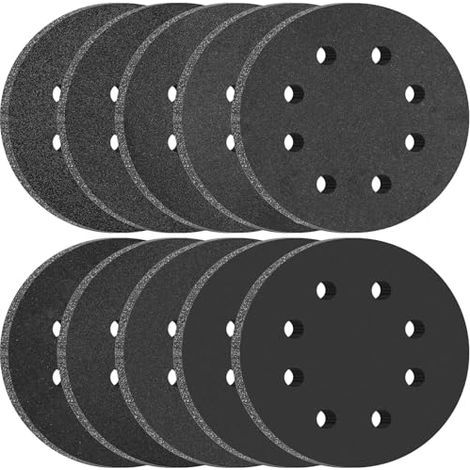 [JAMAIS UTILISÉ] Disque Abrasif 125mm Sec and Eau 8 Trous 100 Pièces Grain 80 120 180 240 320 400 600 800 1000 2000 Carbure de silicium pour Ponceuse Excentrique (1/5)