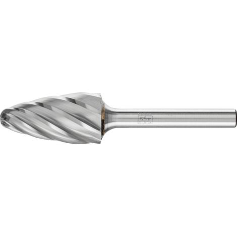 PFERD TOOLS Hartmetall Hochleistungsfrässtift ALU Rundbogen RBF Ø 16x30mm Schaft-Ø 6mm für Alu/NE Metalle