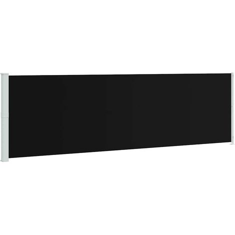 Maison Exclusive - Seitenmarkise Ausziehbar 180x600 cm Schwarz