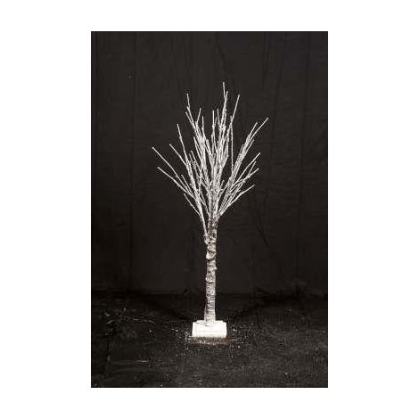 ARPIMEX Albero di Natale Innevato H 125 Cm Bianco