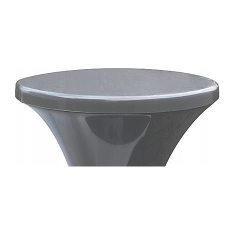 Sgabello/Sgabello in plastica, prodotto lucido color antracite