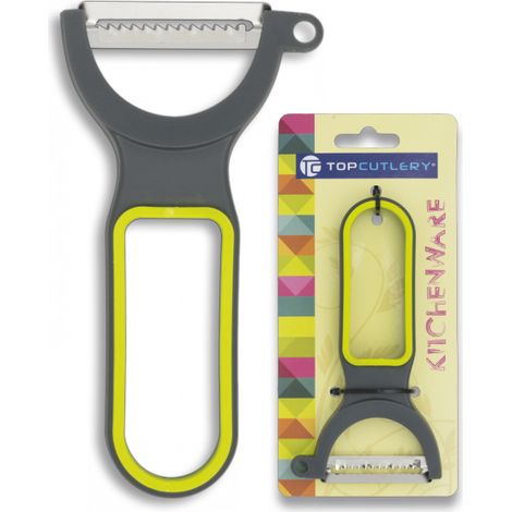 Peeler - Top Cutlery Scraper, lame de bande, ABS et antidérapant mango, lame en acier inoxydable, 21214