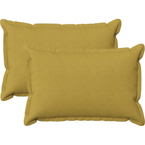 vidaXL Cushion with Pillow HOUTEN 2 pcs Light Green Faux Linen (1/5)