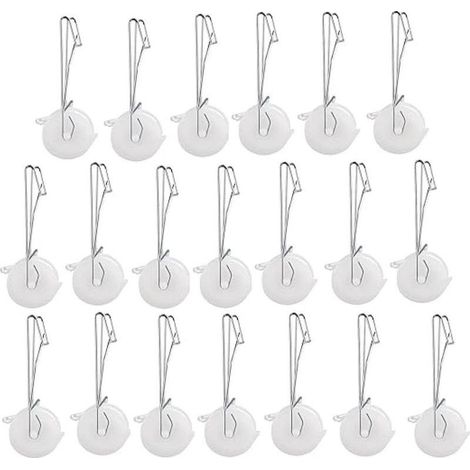 Lot de 20 crochets de support pour tomates avec ficelle de 15 m, kit de treillis pour serre durable pour empêcher les tomates de pincer ou de tomber (1/5)