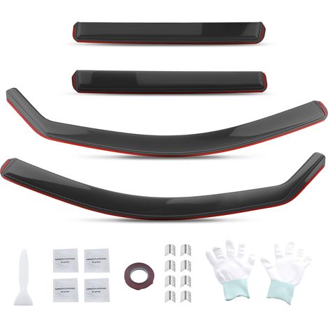 4pcs Acrylic Rain Guards for BMW 3 Series F31 Touring 2012-2018 Deflectors (1/5)