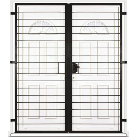 Grille porte Lagune -2 vantaux pour encadrure H=220 cm x L=170 cm (côte tableau) (1/2)