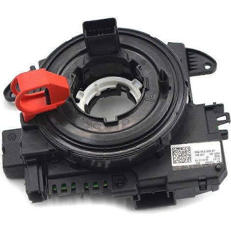 Module de capteur d'angle de braquage à ressort de rappel pour voiture, ABS noir, haute qualité, compatible avec 5K0953569BF 5K0953569BC pour les modèles 2014-2023