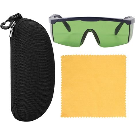 Ortviai Lunettes de protection laser 200-450/800-2000/1064 nm – verres en polycarbonate Taiwan, OD+4, réglables